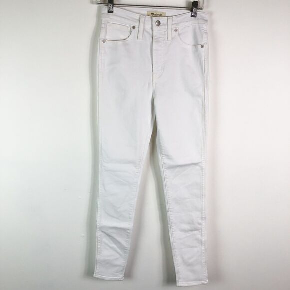 Madewell NWT Women's 10" High-Rise Skinny Jeans Size 27 - Picture 3 of 10